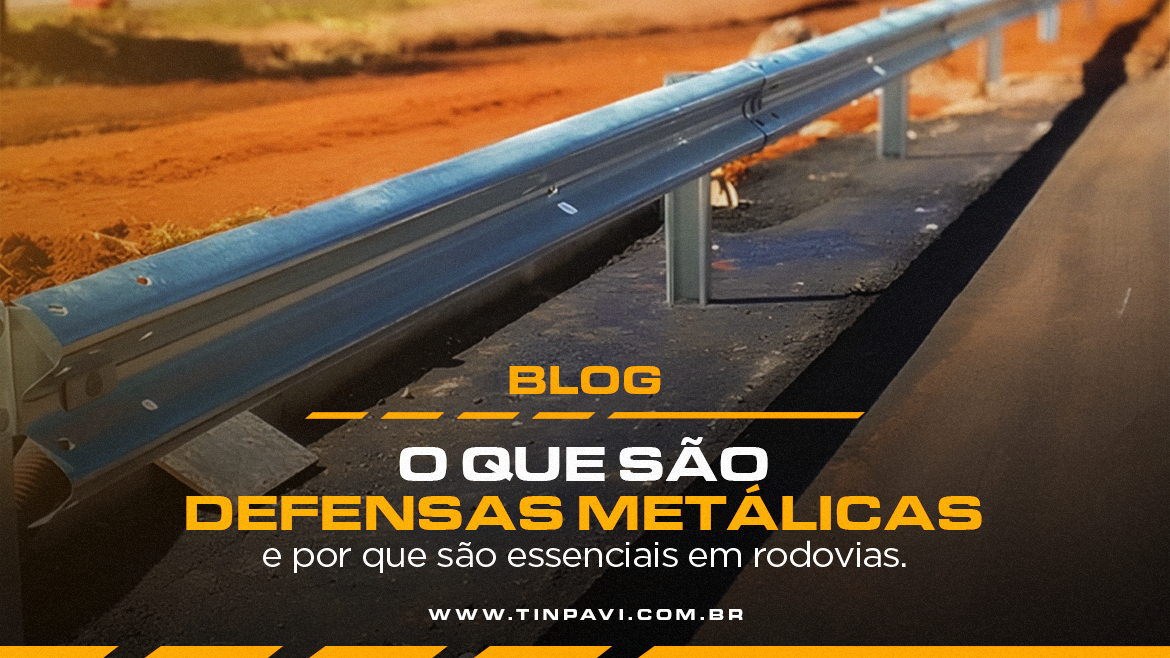 O que são defensas metálicas e por que são essenciais em rodovias